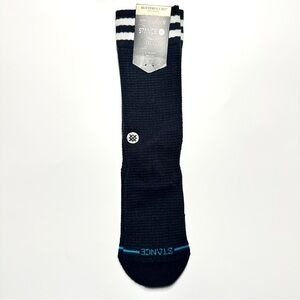 Stance Black and White Athletic Socks